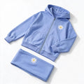 Blue Daisy Hoodie & Jogger Set