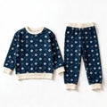 Blue Ditsy Pajama Set