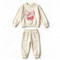 Conjunto de sudadera y jogger Cherry Bow